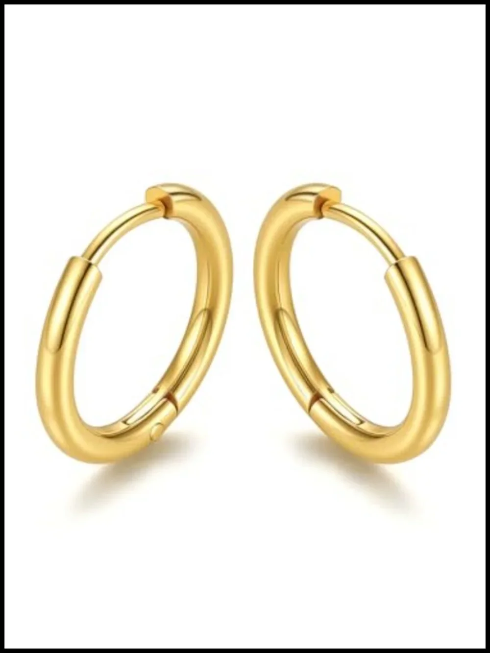 Small Hoop Earrings for Women Stainless Steel Hypoallergenic Huggie Cartilage